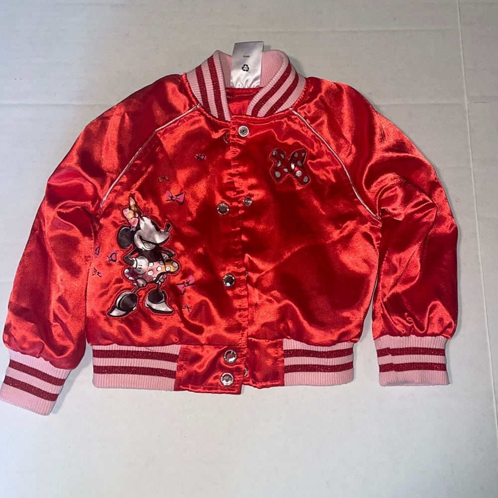 2-T Disney varsity jacket fairly worn for little girl
